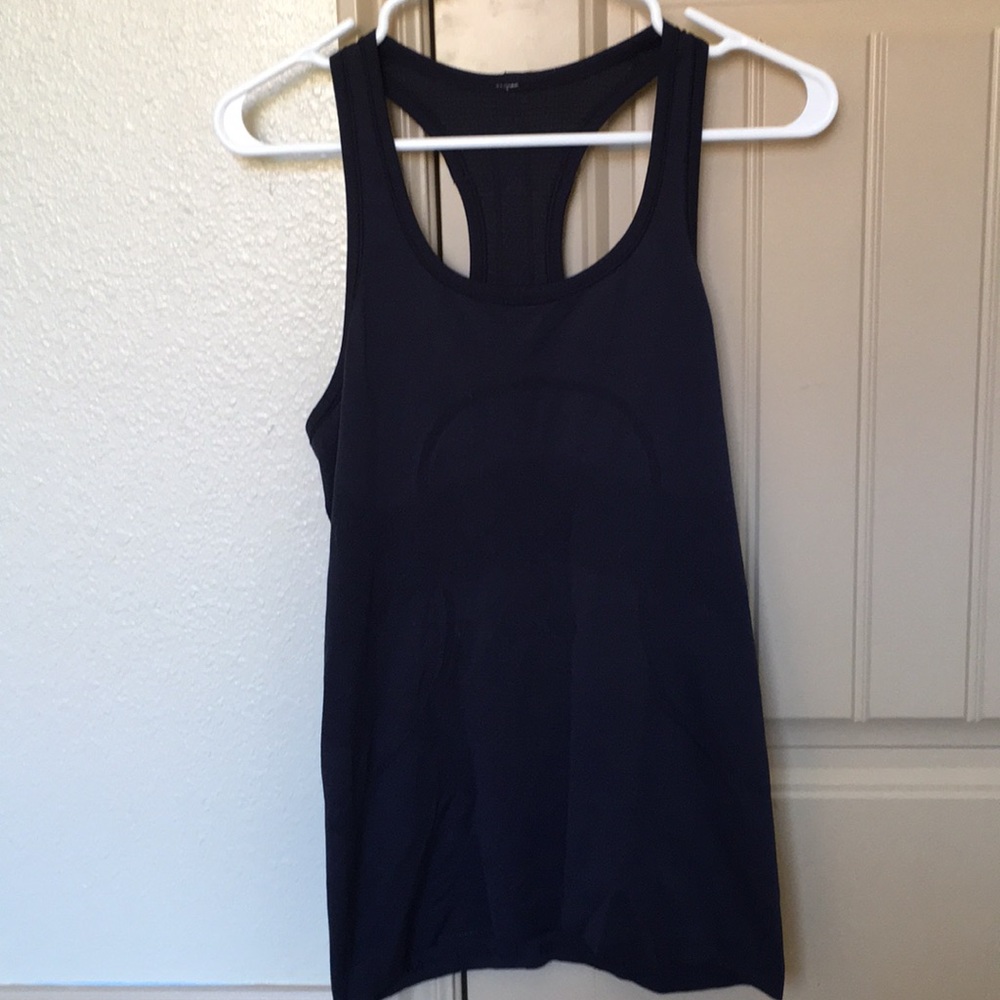 Lululemon navy blue racer back tank